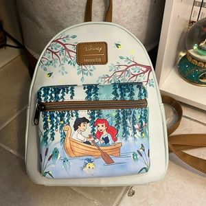 Loungefly Disney The Little Mermaid Boat Date Mini Backpack